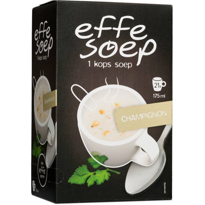 Effe Soep Champignon – 4 dozen × 21 zakjes