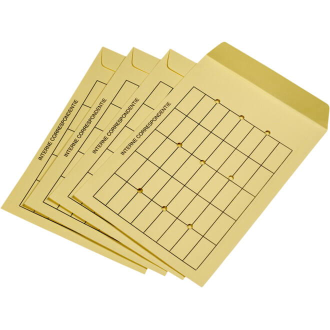 Envelop Quantore huispost EB4 262x371mm met opdruk 25st.