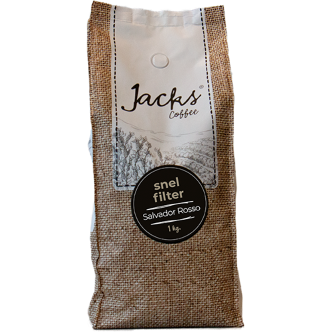 Jacks Salvador Rosso Snelfilter koffie *1kg*