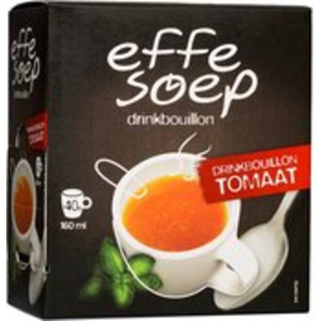 Effe Soep Drinkbouillon Tomaat – 3 dozen × 40 sticks – 120 porties – Snel & Makkelijk Klaar