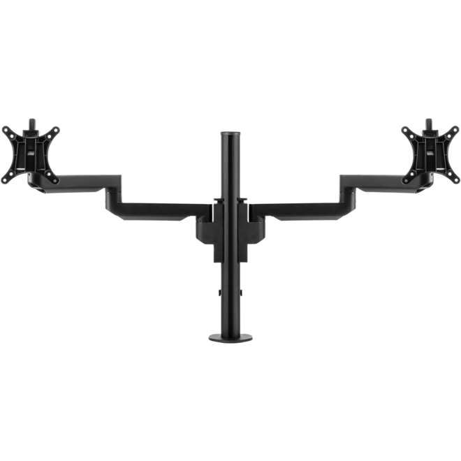 Monitorarm Galaxy Dubbel (Set) - Zwart