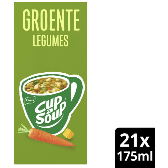 Cup-a-Soup Knorr groente 21x175ml