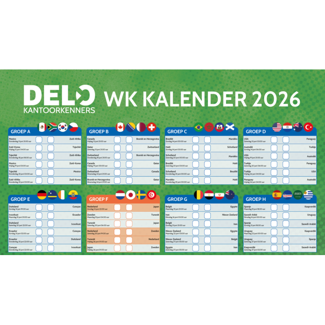 Delo WK Poster 2026