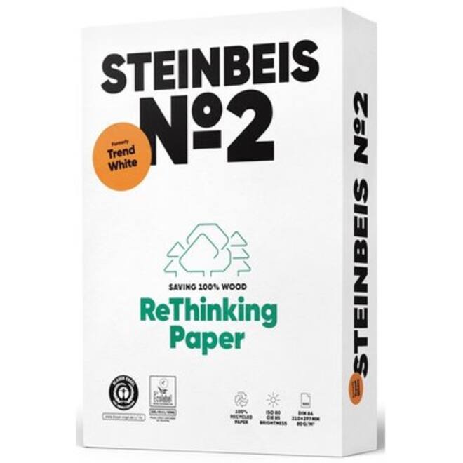 Kopieerpapier Vision (BE) Trend White / Steinbeis No 2 80grs A4