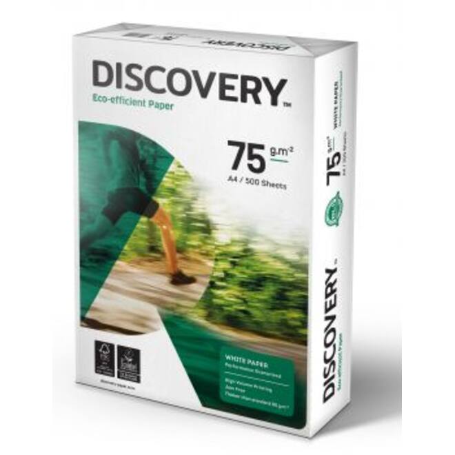 Kopieerpapier Discovery Lg A4 75gr Wit