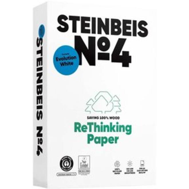 Kopieerpapier Vision (BE) Evolution White / Steinbeis No 4 80grs A3