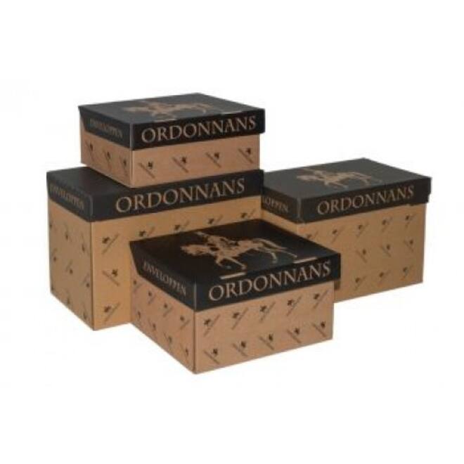 Enveloppen Ordonnans 80gr 114mm X 229mm Venster Links Gegomd