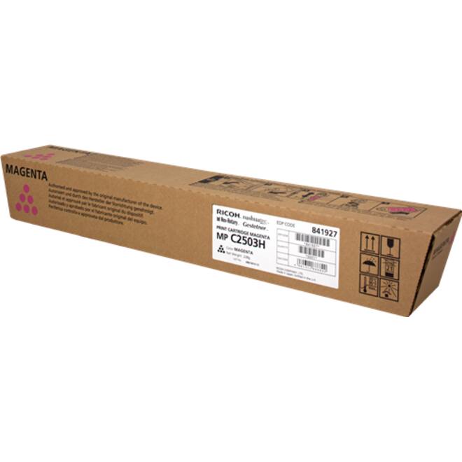 Ricoh MP C2503H toner magenta (capaciteit 9.500 afdrukken)