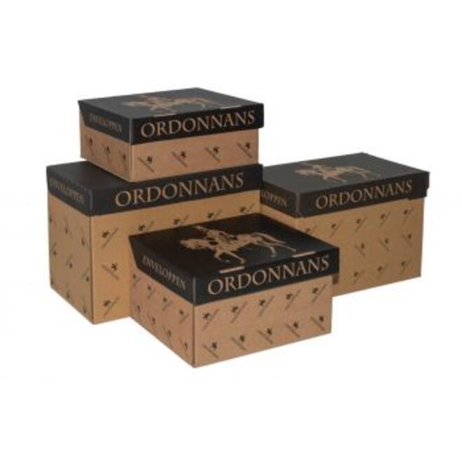 Enveloppen digitaal 229mm x 324mm C4 wit venster rechts met effen binnendruk