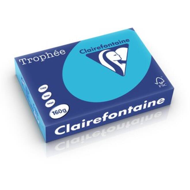 Kopieerpapier Clairefontaine Trophee (BE) intensief 80g/m² violet 1786 210 x 297 mm A4 LG