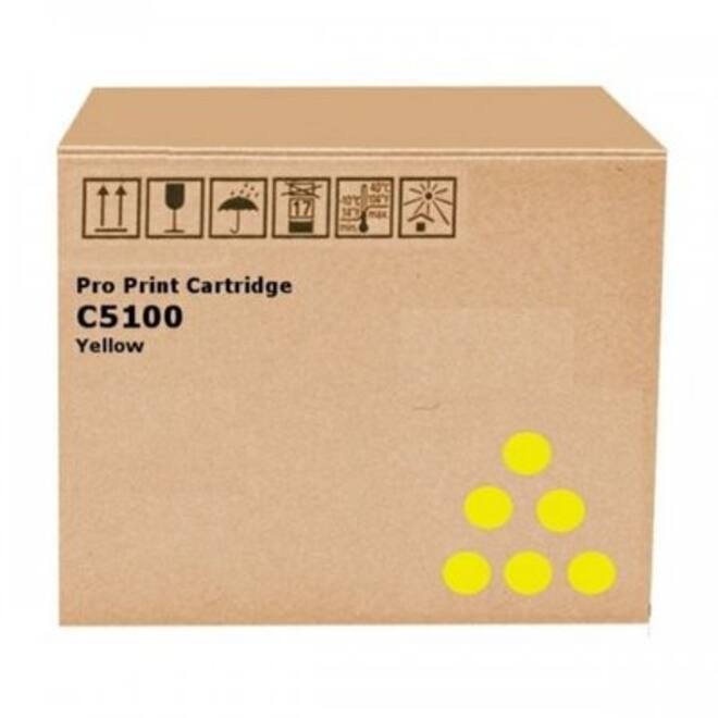Ricoh Pro C5100 toner geel (capaciteit 30.000 afdrukken)
