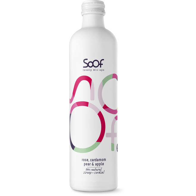 Soof Siroop Rose, Cardamom, Pear & Apple 340ml