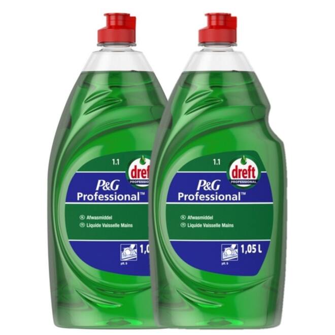 Afwasmiddel Dreft Professional 2 x 1,05 liter