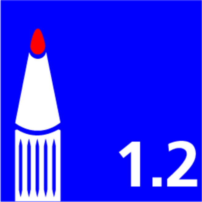 Fineliner Staedtler Pigment 308 zwart set à 12 breedtes