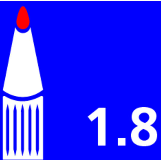 Viltstift PILOT 5071 whiteboard WBMAR rond medium rood