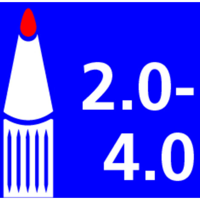 Lakmarker edding 8750 industrie geel