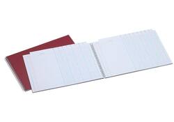 Tabellarisch register Djois Atlanta 247x351mm 2x8kolommen 108blz rood
