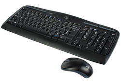 Toetsenbord Logitech MK330 Azerty +muis zwart