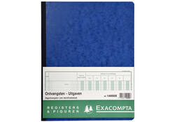 Register Piqure dagontvangsten 320x250mm 80vel assorti