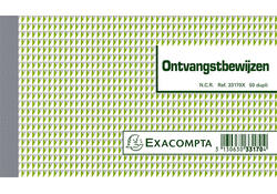 Kasboek Exacompta Manifold ontvangstbewijs dupli 50vel