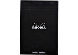 Schrijfblok Rhodia A4 dots 80 vel 90gr zwart