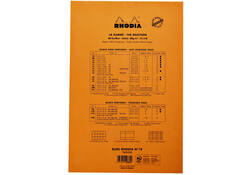Schrijfblok Rhodia A4 lijn 80 vel 80gr geel