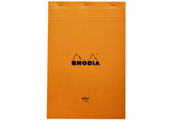 Schrijfblok Rhodia A4 lijn 80 vel 80gr geel