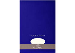 Schrijfblok Lalo A4 blanco 100 pagina's 100gr gevergeerd wit