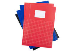 Schrift Verhaak Basic A4 ruit 10x10mm 80 pagina's 60gr pak à 5 stuks