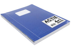 Schrift Verhaak Basic A4 lijn 80 pagina's 60gr pak à 5 stuks