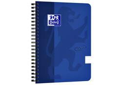 Spiraalblok Oxford Touch A5 lijn 140 pagina's 80gr blauw