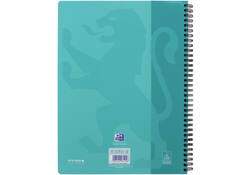 Collegeblok Oxford School A4+ lijn 23-gaats 160 pagina's 80gr voordeelpak assorti