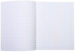 Schrift Qbasic 210x165mm ruit 10mm 80blz 70gr assorti