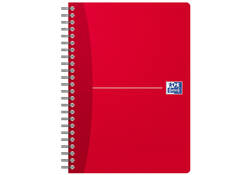 Spiraalblok Oxford Essentials A5 lijn 180 pagina's 80gr assorti