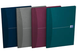 Notitieboek Oxford Office Essentials A4 96vel lijn assorti