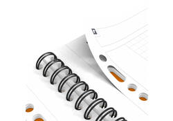 Spiraalblok Oxford International Notebook A5+ ruit 5mm