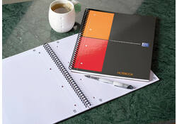 Spiraalblok Oxford International Notebook A4+ ruit 5mm