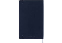 Notitieboek Moleskine large 130X210mm lijn hard cover sapphire blue
