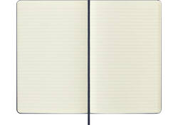 Notitieboek Moleskine large 130X210mm lijn hard cover sapphire blue
