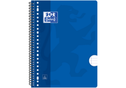 Collegeblok Oxford School A4+ lijn 23-gaats 160 pagina's 80gr assorti