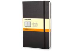 Notitieboek Moleskine pocket 90x140mm lijn hard cover zwart