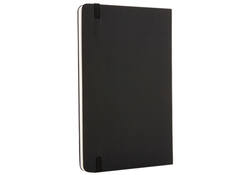 Notitieboek Moleskine pocket 90x140mm blanco hard cover zwart