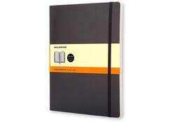 Notitieboek Moleskine XL 190x250mm lijn soft cover zwart