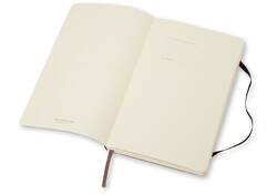 Notitieboek Moleskine XL 190x250mm lijn soft cover zwart