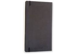 Notitieboek Moleskine large 130x210mm blanco soft cover zwart