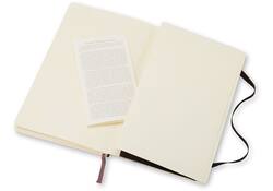 Notitieboek Moleskine pocket 90x140mm lijn soft cover zwart