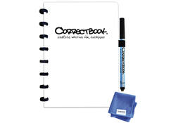 Notitieboek Correctbook A5 blanco 40blz inspirational white