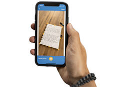 Notitieboek Correctbook A4 lijn 40blz midnight blue
