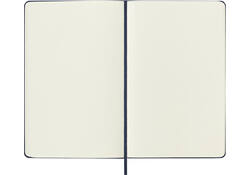 Notitieboek Moleskine large 130x210mm blanco hard cover sapphire blue