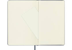 Notitieboek Moleskine large 130x210mm blanco hard cover sapphire blue